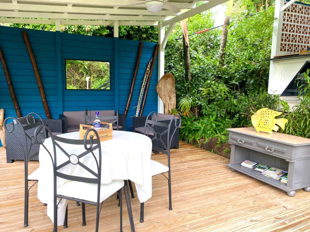 Lodge Pamplemousse Avec Piscine Privative , Dans Parc Calme A 500 M Plage Le Carbet Exterior foto
